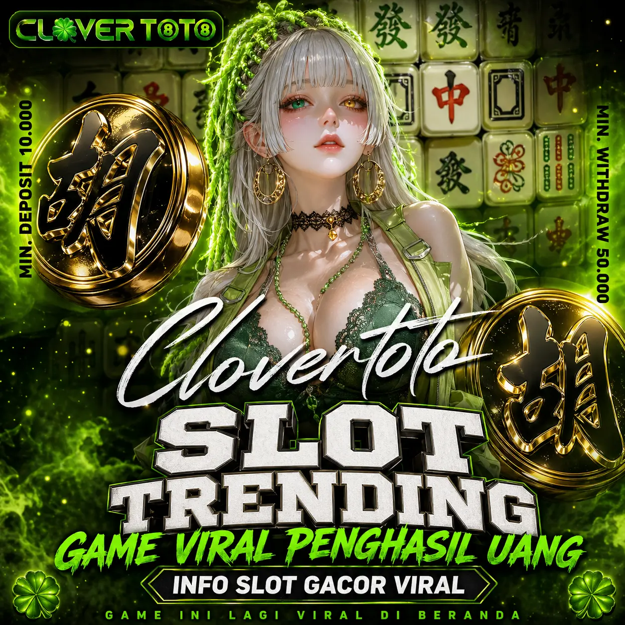 Galeri foto Clovertoto: Situs Resmi Slot Online Bet 400 Perak Terviral di Jakarta